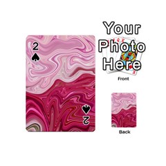 Liquid Marble Trending Abstract Paint Playing Cards 54 Designs (mini) by Vaneshart