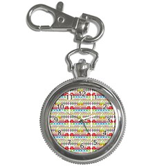 Christmas Digital Paper Key Chain Watches