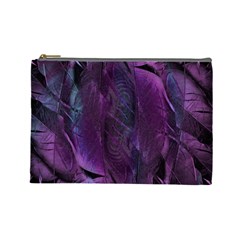 Abstract Form Pattern Texture Cosmetic Bag (large) by Vaneshart