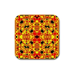 Rby 72 Rubber Square Coaster (4 Pack)  by ArtworkByPatrick