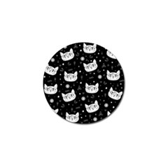 Gothic Cat Golf Ball Marker (10 Pack) by Valentinaart