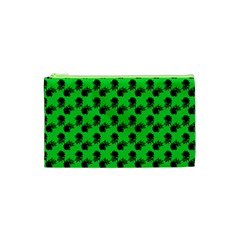 Black Rose Green Cosmetic Bag (xs) by snowwhitegirl