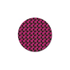 Black Rose Pink Golf Ball Marker (10 Pack)