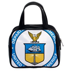 Seal Of United States Department Of Commerce Classic Handbag (two Sides) by abbeyz71