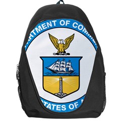 Seal Of United States Department Of Commerce Backpack Bag by abbeyz71