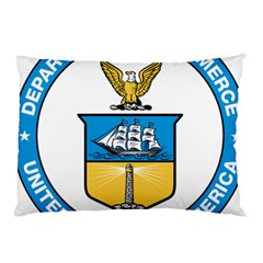 Seal Of United States Department Of Commerce Pillow Case by abbeyz71