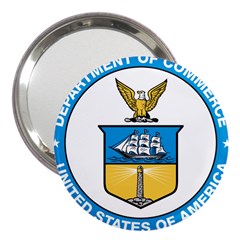 Seal Of United States Department Of Commerce 3  Handbag Mirrors by abbeyz71