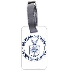 Flag Of United States Department Of Commerce Luggage Tag (one Side) by abbeyz71