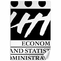 Logo Of Economics And Statistics Administration Canvas 12  X 18  by abbeyz71
