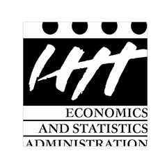 Logo Of Economics And Statistics Administration Small Satin Scarf (square) by abbeyz71