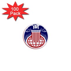 Seal Of United States Department Of Commerce Bureau Of Industry & Security 1  Mini Buttons (100 Pack)  by abbeyz71