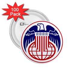 Seal of United States Department of Commerce Bureau of Industry & Security 2.25  Buttons (100 pack) 