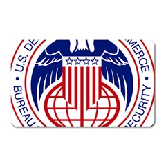 Seal Of United States Department Of Commerce Bureau Of Industry & Security Magnet (rectangular) by abbeyz71