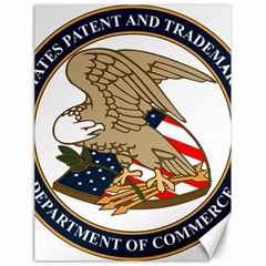 Seal Of United States Patent And Trademark Office Canvas 18  X 24  by abbeyz71