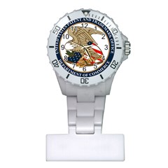 Seal Of United States Patent And Trademark Office Plastic Nurses Watch by abbeyz71