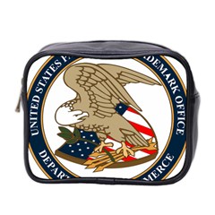 Seal Of United States Patent And Trademark Office Mini Toiletries Bag (two Sides) by abbeyz71