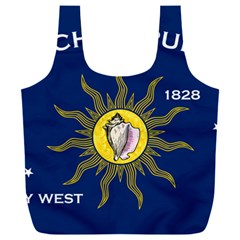 Flag Of Conch Republic Full Print Recycle Bag (xxl) by abbeyz71