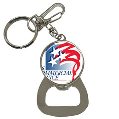 Logo Of United States Commercial Service  Bottle Opener Key Chain by abbeyz71