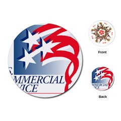 Logo Of United States Commercial Service  Playing Cards Single Design (round) by abbeyz71