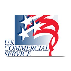 Logo Of United States Commercial Service  Plate Mats by abbeyz71