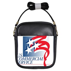 Logo Of United States Commercial Service  Girls Sling Bag by abbeyz71