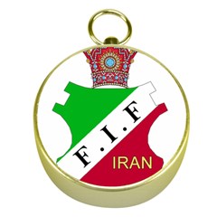 Pre 1979 Logo Of Iran Football Federation Gold Compasses by abbeyz71