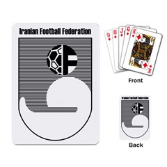 Iran Football Federation 1978 World Cup Logo  Playing Cards Single Design (rectangle) by abbeyz71