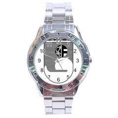 Iran Football Federation 1978 World Cup Logo  Stainless Steel Analogue Watch by abbeyz71