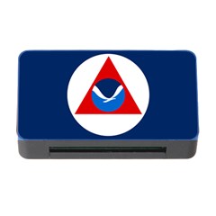 Flag Of National Oceanic And Atmospheric Administration Memory Card Reader With Cf by abbeyz71