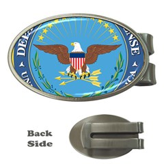 Seal Of United States Department Of Defense Money Clips (oval)  by abbeyz71