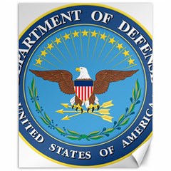 Seal Of United States Department Of Defense Canvas 11  X 14  by abbeyz71