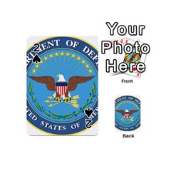 Seal Of United States Department Of Defense Playing Cards 54 Designs (mini) by abbeyz71