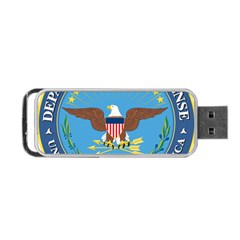 Seal Of United States Department Of Defense Portable Usb Flash (one Side) by abbeyz71