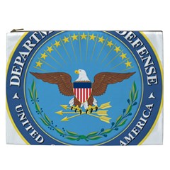 Seal Of United States Department Of Defense Cosmetic Bag (xxl) by abbeyz71