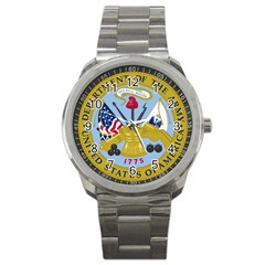 Emblem Of The United States Department Of The Army Sport Metal Watch by abbeyz71