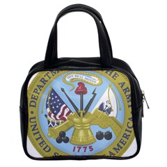 Emblem Of United States Department Of Army Classic Handbag (two Sides) by abbeyz71