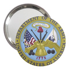 Emblem Of United States Department Of Army 3  Handbag Mirrors by abbeyz71