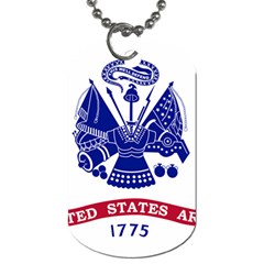 Flag Of United States Department Of Army  Dog Tag (two Sides) by abbeyz71