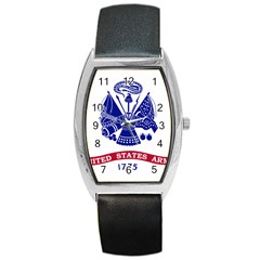 Flag Of United States Department Of Army  Barrel Style Metal Watch by abbeyz71