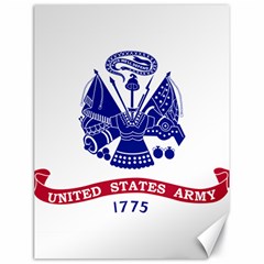 Flag Of United States Department Of Army  Canvas 18  X 24  by abbeyz71