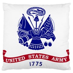 Flag Of United States Department Of Army  Large Cushion Case (two Sides) by abbeyz71