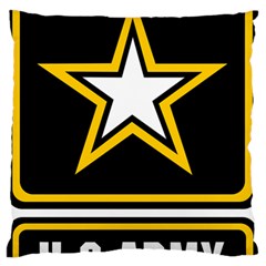 Logo Of United States Army Standard Flano Cushion Case (two Sides) by abbeyz71