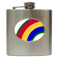 United States Army 42nd Infantry Division Shoulder Sleeve Insignia Hip Flask (6 Oz) by abbeyz71