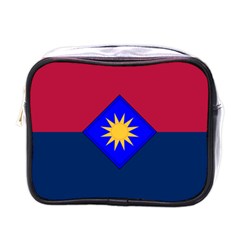 Flag Of United States Army 40th Infantry Division Mini Toiletries Bag (one Side) by abbeyz71