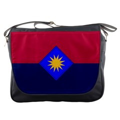 Flag Of United States Army 40th Infantry Division Messenger Bag by abbeyz71