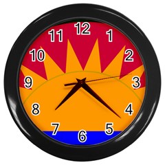 United States Army 41st Infantry Brigade Combat Team Shoulder Sleeve Insignia Wall Clock (black) by abbeyz71