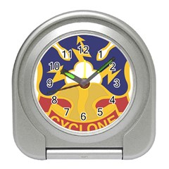 United States Army 38th Infantry Division Distinctive Unit Insignia Travel Alarm Clock by abbeyz71