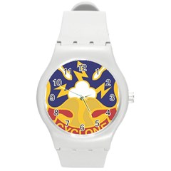 United States Army 38th Infantry Division Distinctive Unit Insignia Round Plastic Sport Watch (m) by abbeyz71