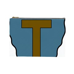 United States Army 36th Infantry Division Shoulder Sleeve Insignia Cosmetic Bag (large) by abbeyz71