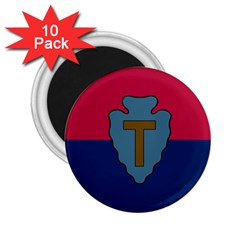 Flag Of United States Army 36th Infantry Division 2 25  Magnets (10 Pack) 